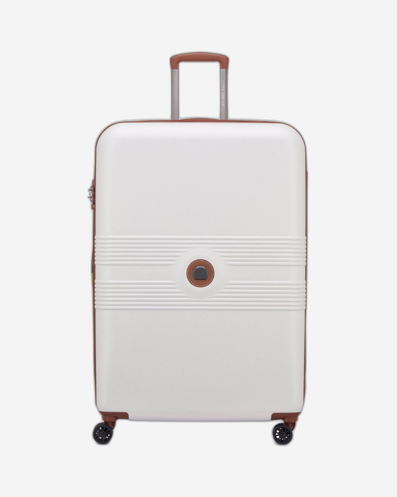 DELSEY Paris حقيبة سفر قابلة للتوسيع بغطاء صلب بعجلات مزدوجة 82 سم - شامبانيا - Image 1